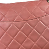 Chanel Pink Quilted Lambskin Timeless Chain Shoulder Bag 2010