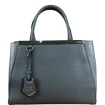 Fendi Grey Leather 2Jours Tote/Hand Bag