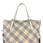Burberry Nova Check Buckle Tote Bag
