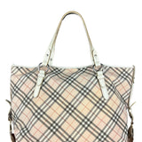 Burberry Nova Check Buckle Tote Bag