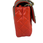 Chanel Two Tone Lambskin Mini Day Flap