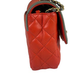 Chanel Two Tone Lambskin Mini Day Flap