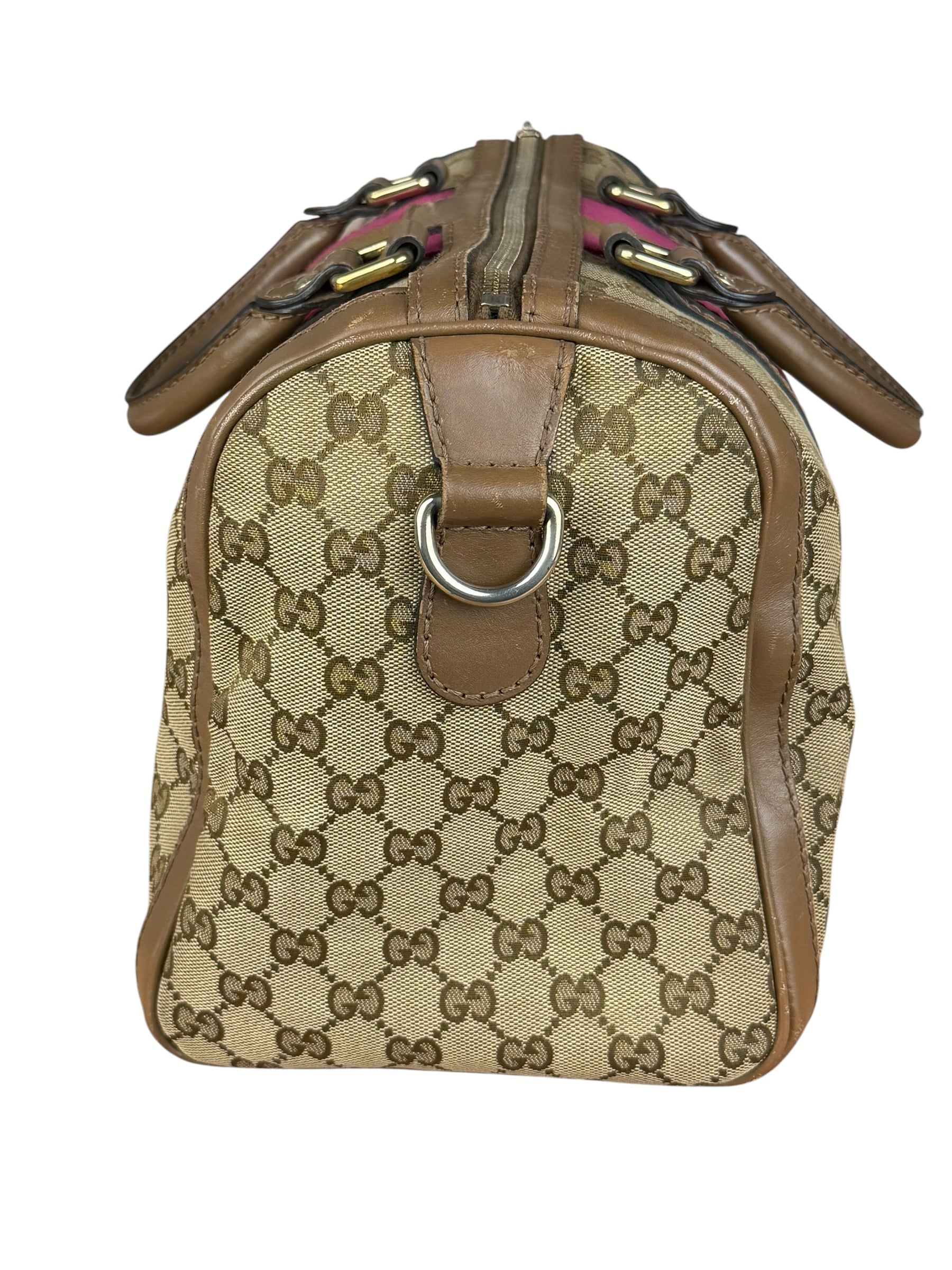 Gucci Vintage GG Web Joy Mini Boston