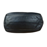 Prada Vintage Black Pebbled Leather Hobo Bag