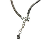 Christian Dior Vintage Rhinestone Crescent Smile Necklace