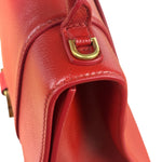 Balenciaga Red Leather Hourglass Small Two-Way Bag