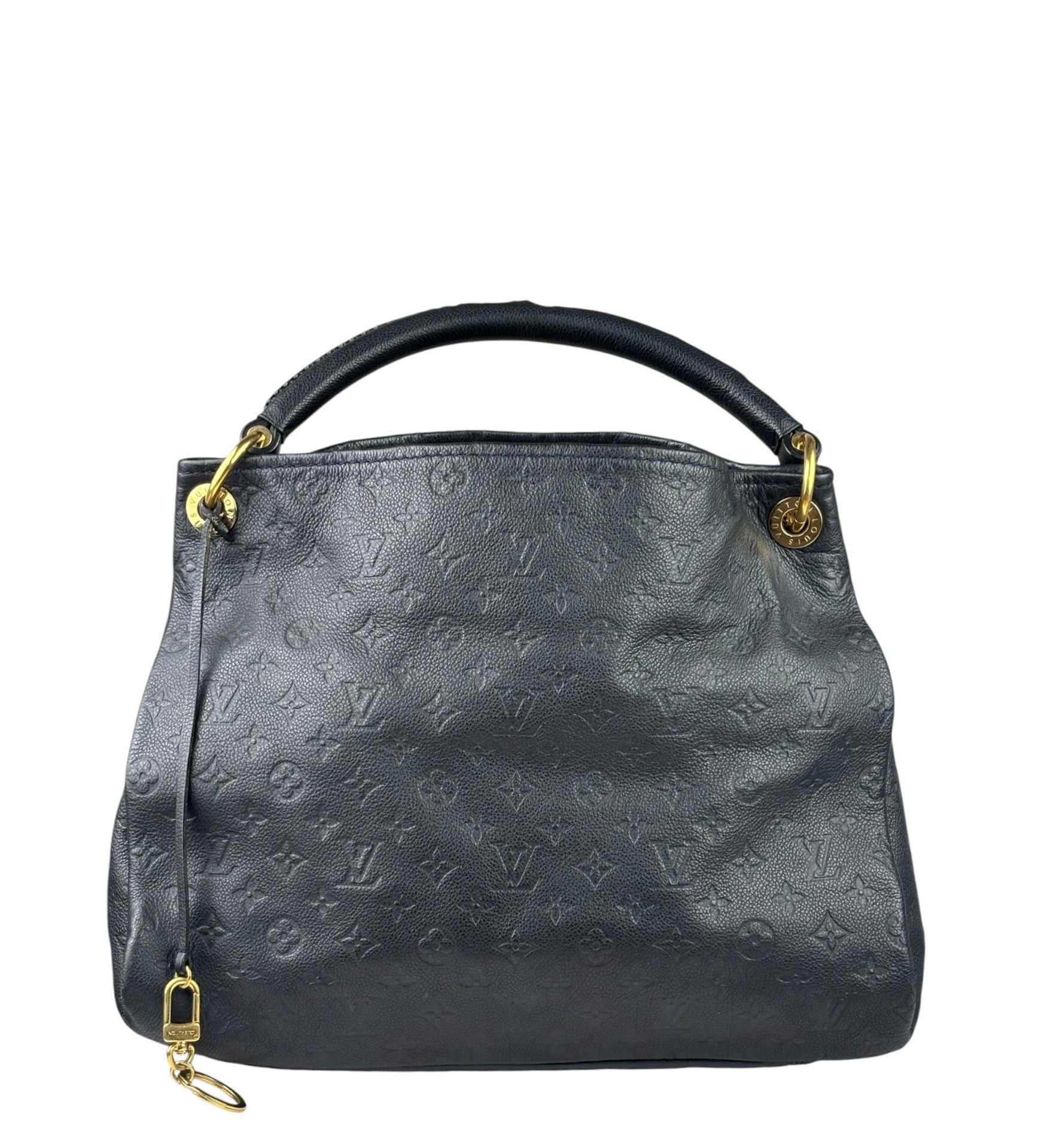 Louis Vuitton Navy Monogram Empreinte Artsy Hobo Bag GM