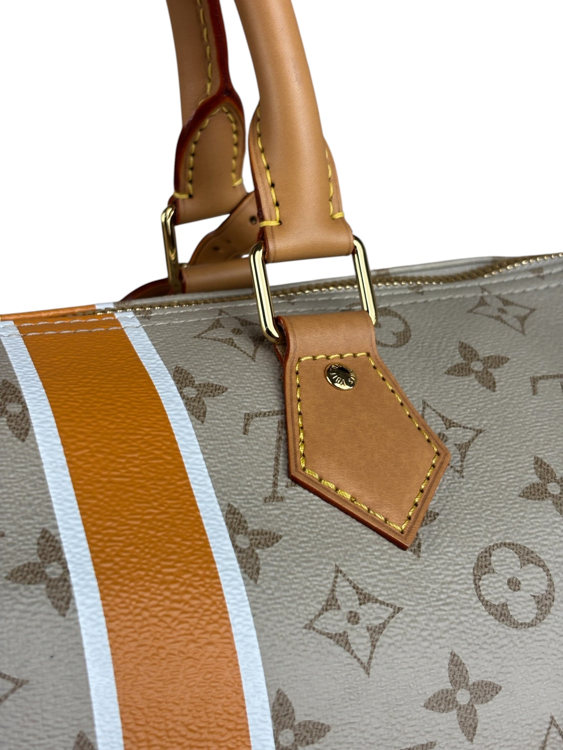 Louis Vuitton Limited Edition Monopaname Keepall Bandouliere 45