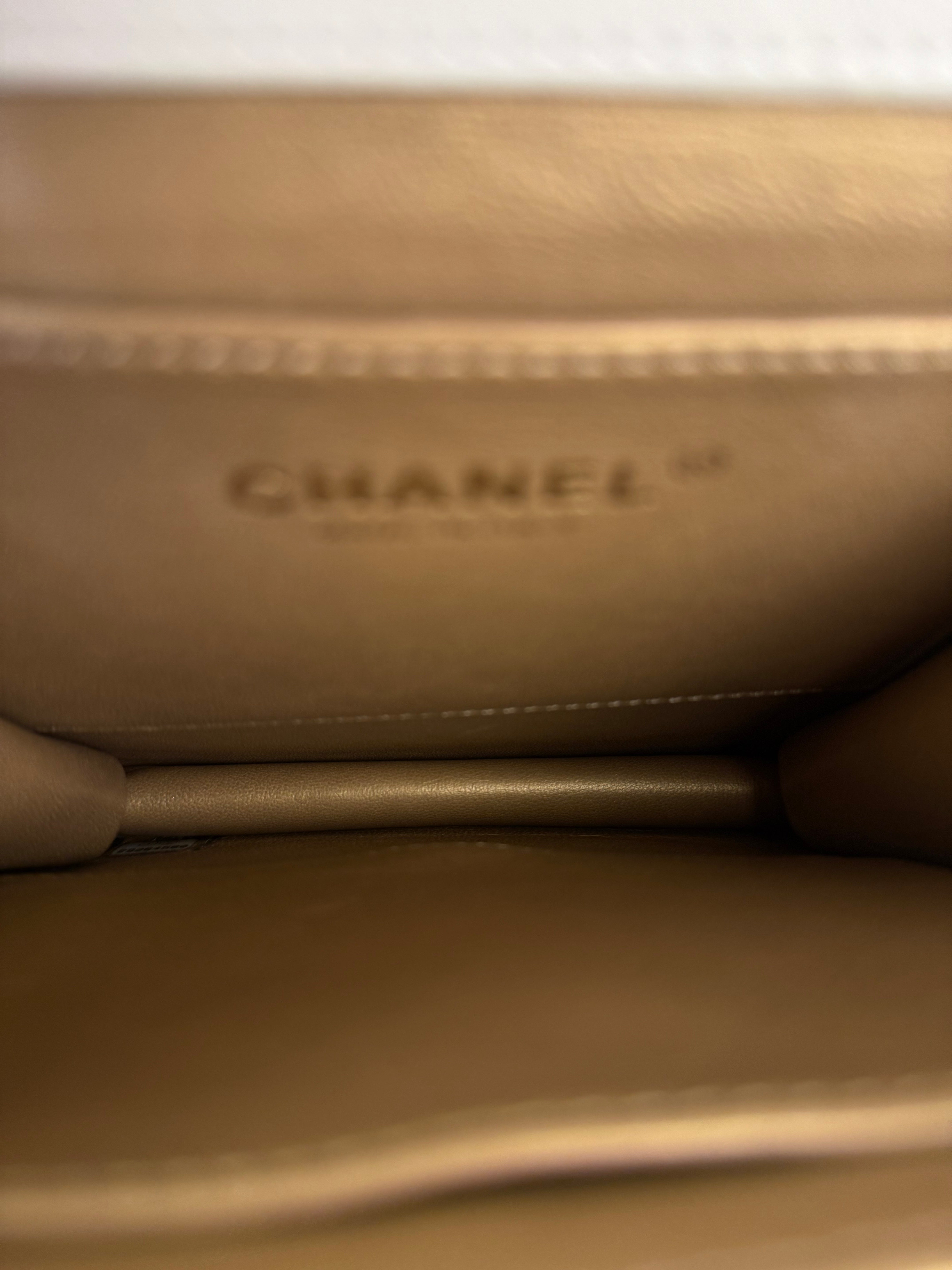 Chanel Small Chic Pearls White Flap Bag 2019