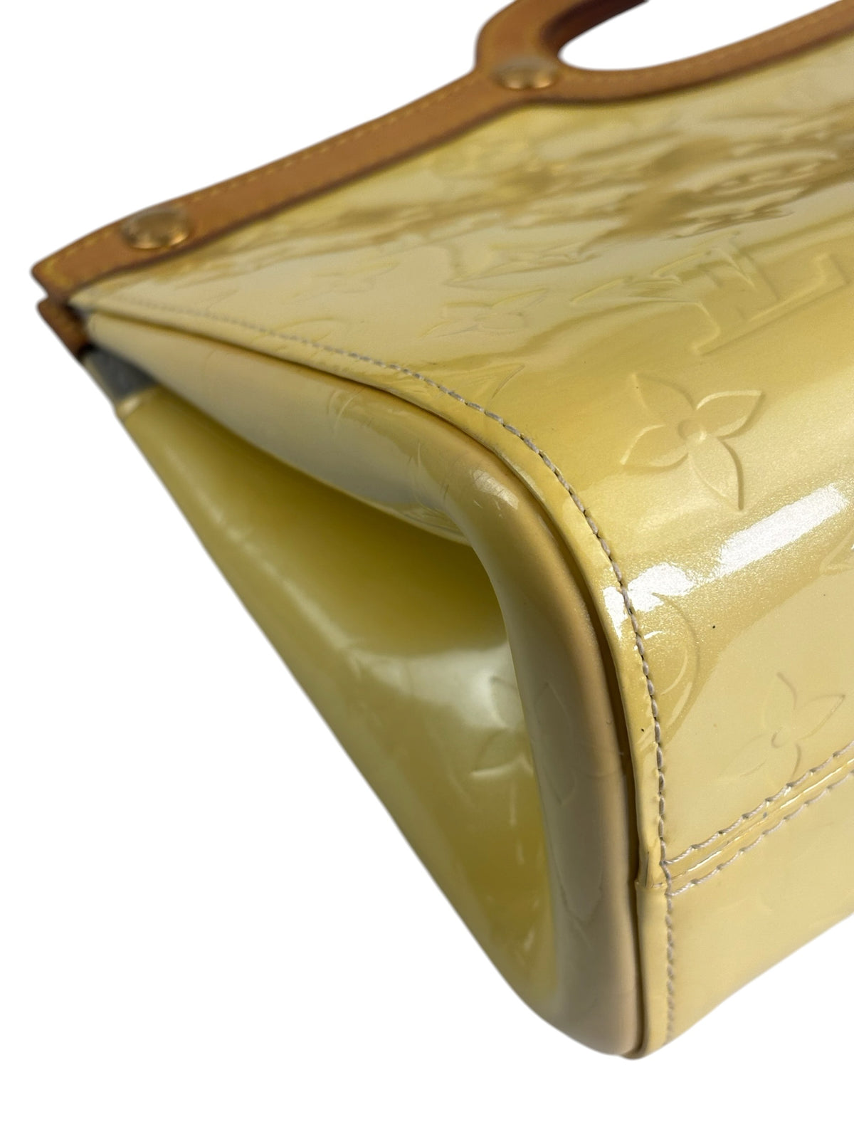 Louis Vuitton Yellow Vernis Roxbury Drive Two-Way Bag
