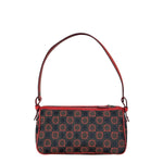 Salvatore Ferragamo Multicolor Leather Trim Monogram Gancini Pochette