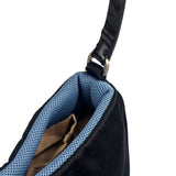 Prada Vintage Satin Black Pochette