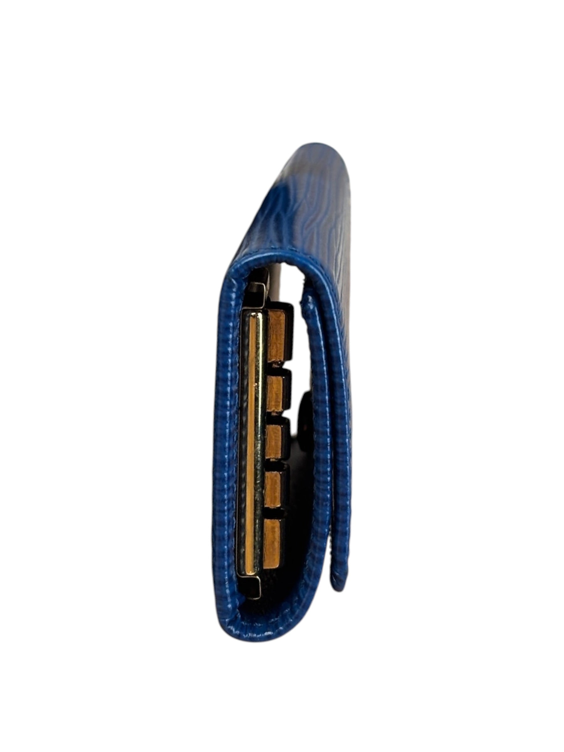 Louis Vuitton Navy Blue Epi Leather Key Holder