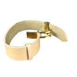 Louis Vuitton Monogram Vernis Logo Bracelet Yellow