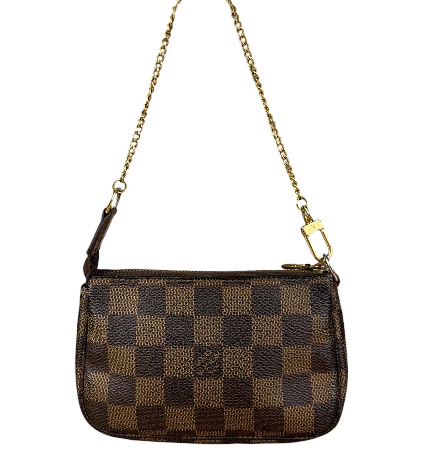 Louis Vuitton Damier Ebene Mini Chain Pochette