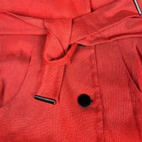Gucci Vintage Red Trench Coat