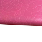 Chanel Pink Camellia Embossed Leather Zip-Around Wallet 2012