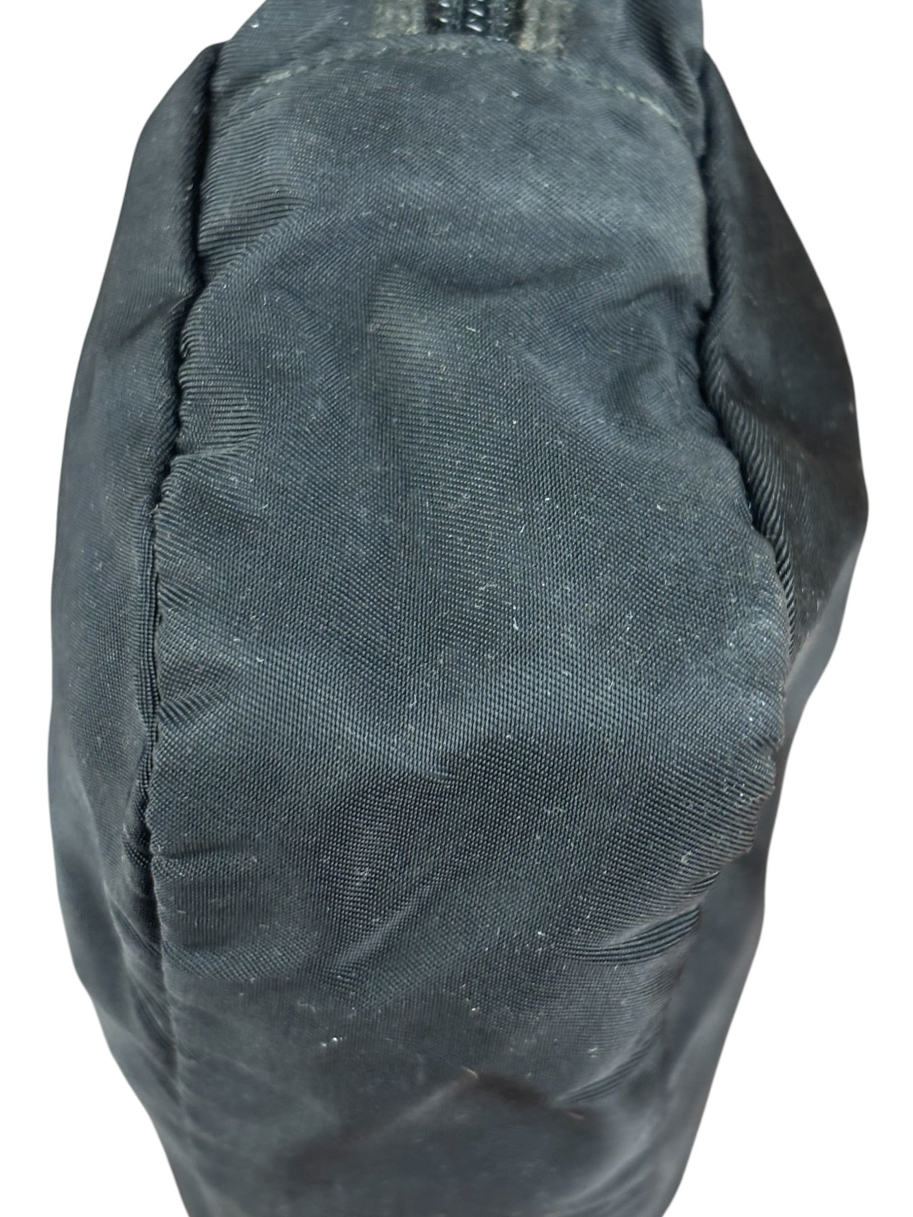 Prada Black Nylon Mini Travel Pouch