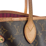 Louis Vuitton Monogram Neverful MM Pink Canvas-Lined Tote Bag