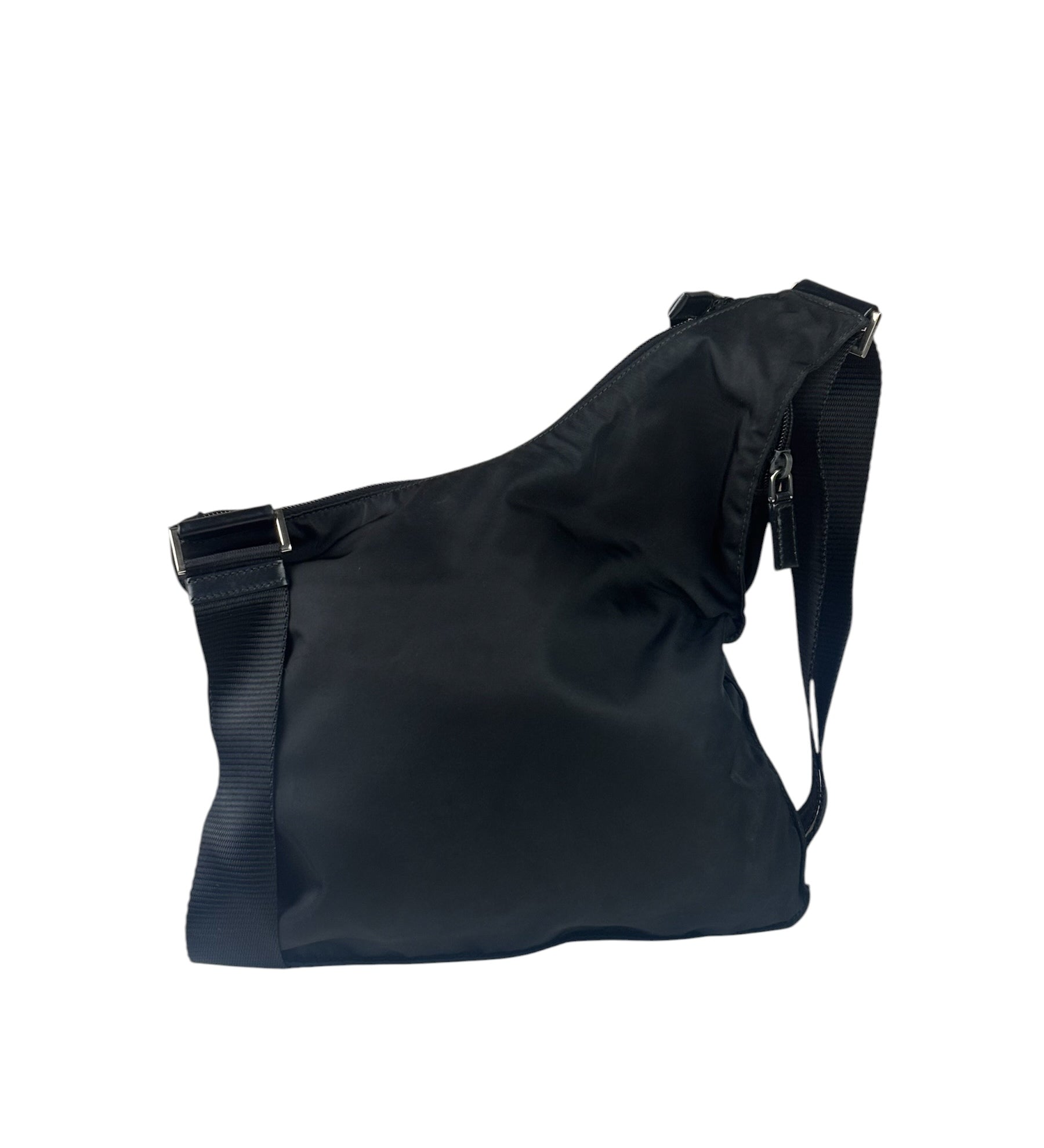 Prada Vintage Nylon Pouch Messenger Bag
