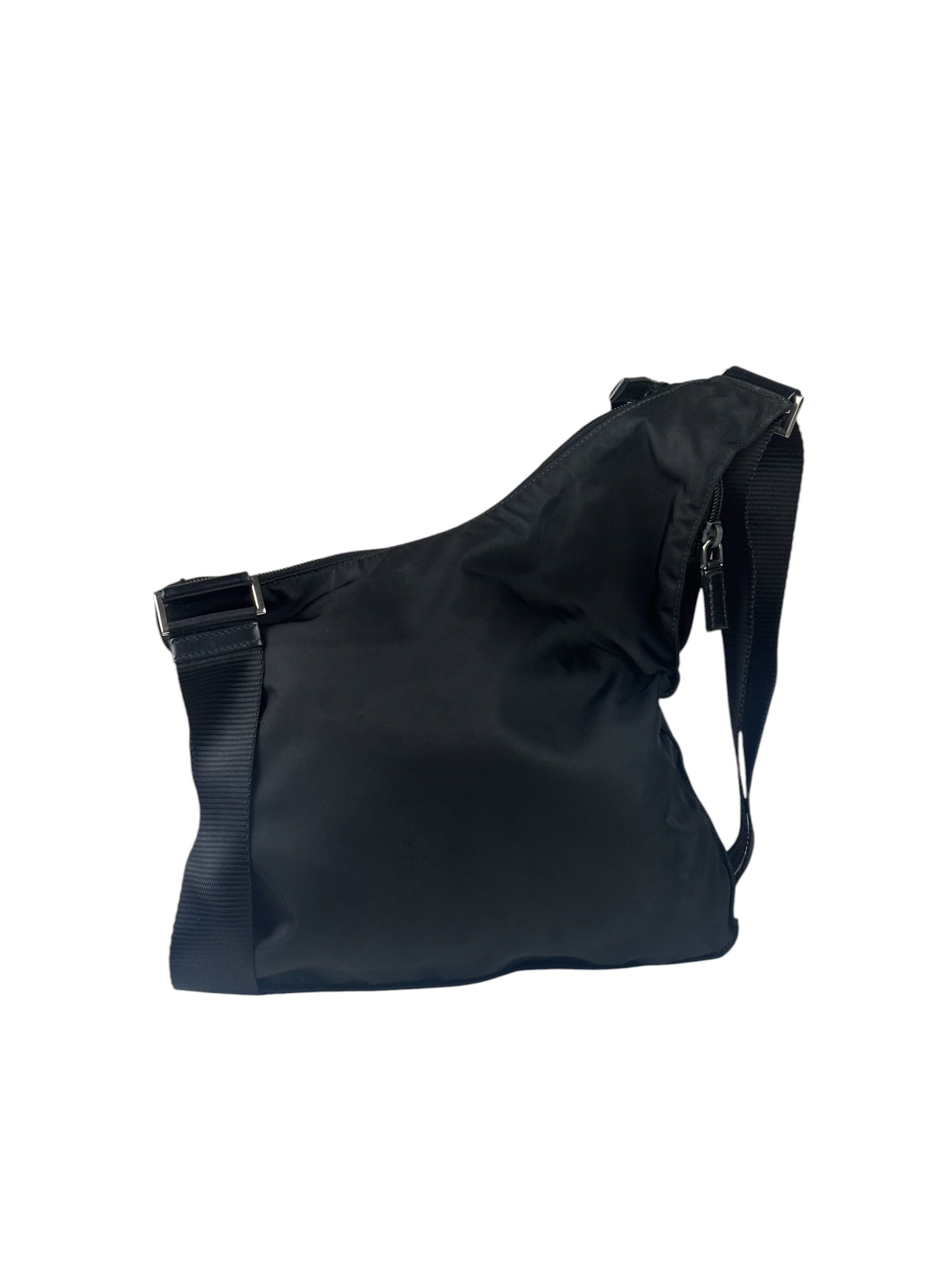 Prada Vintage Nylon Pouch Messenger Bag