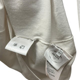 Prada White Cutout Mock Neck Long Sleeve Top