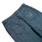 Chanel Dark Wash Logo Jean