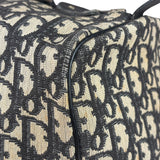 Christian Dior Vintage Black Trotter Boston Bag