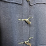Burberry Vintage Navy Wool Long Coat