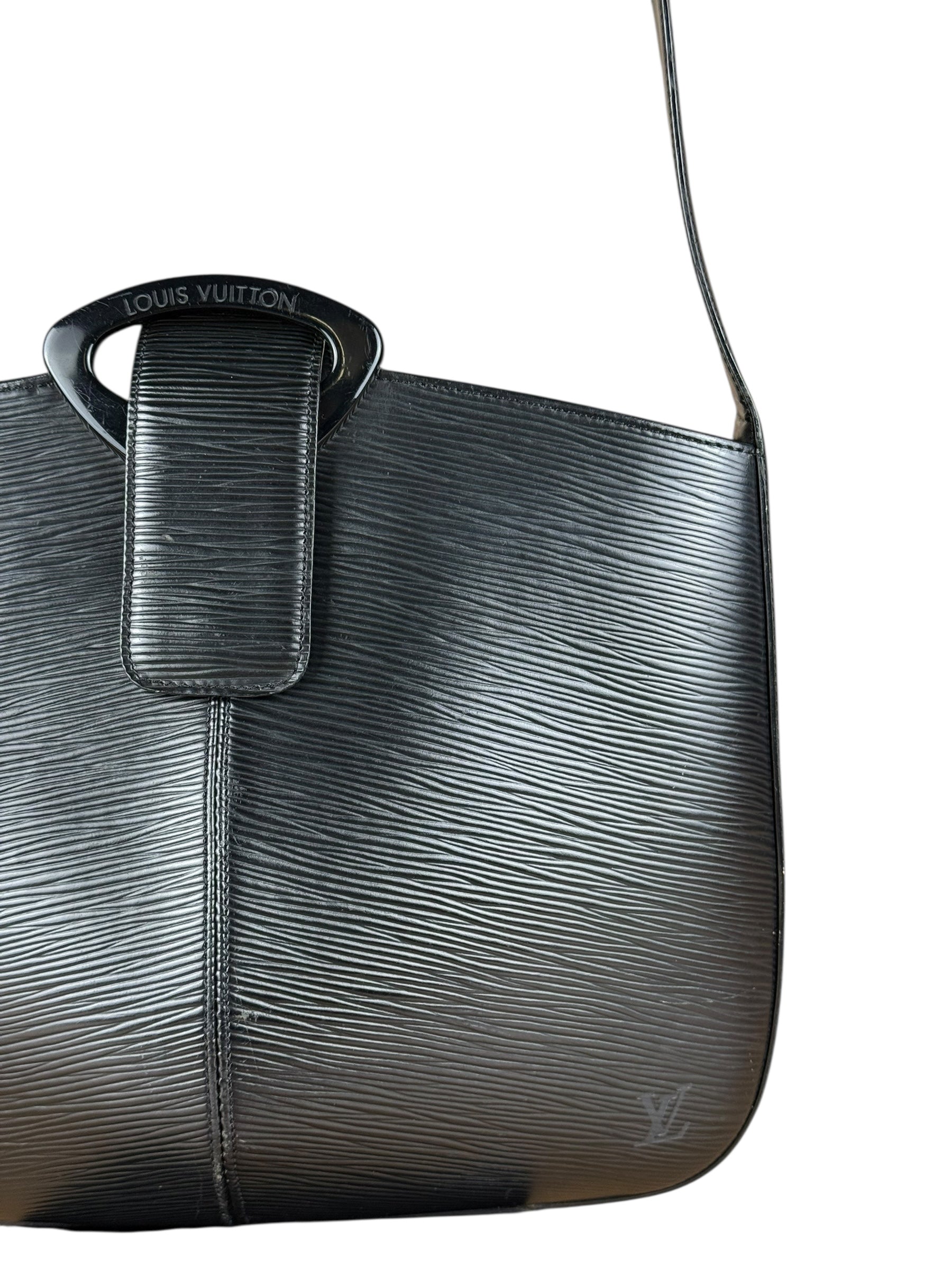 Louis Vuitton Black Epi Reverie Shoulder Bag