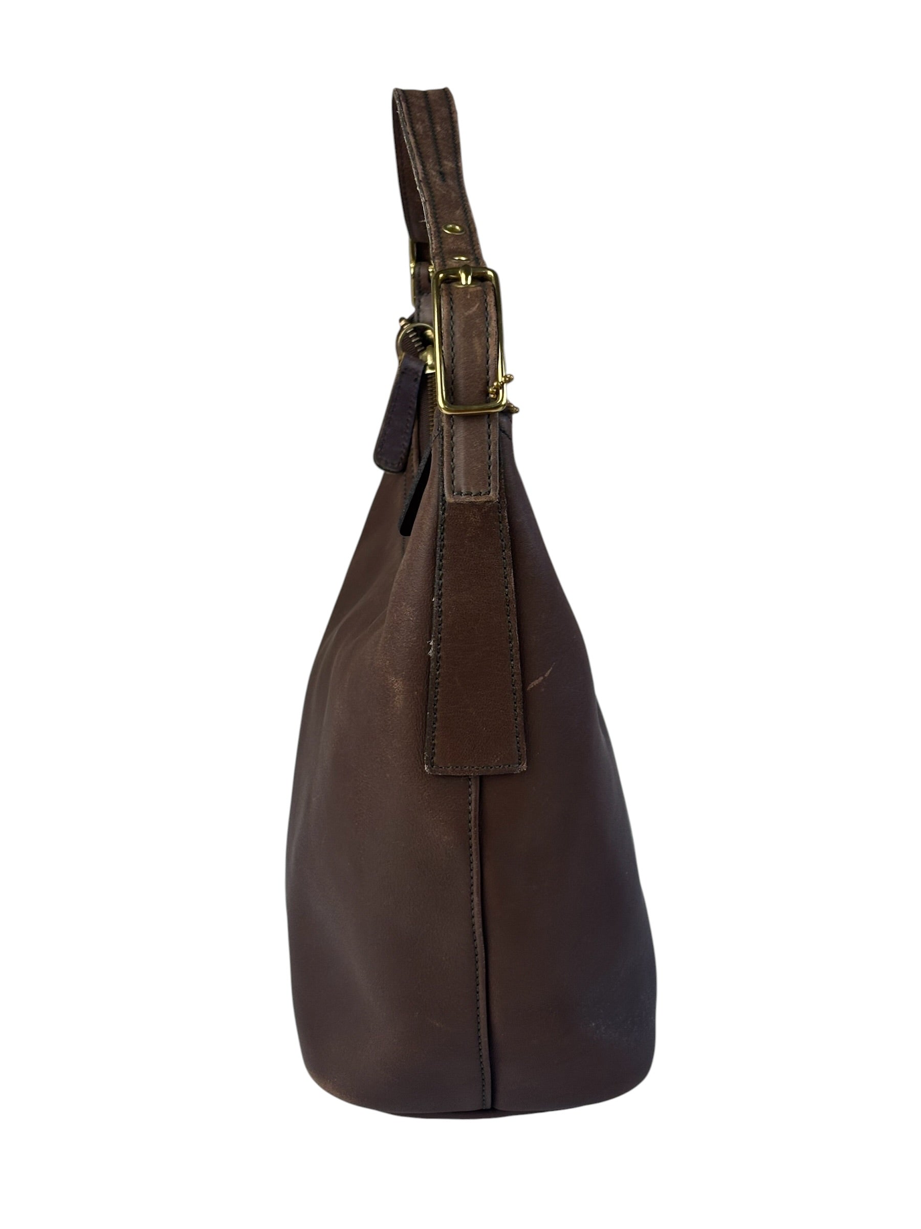 Coach Vintage Tan Brown Legacy West Hobo Bag