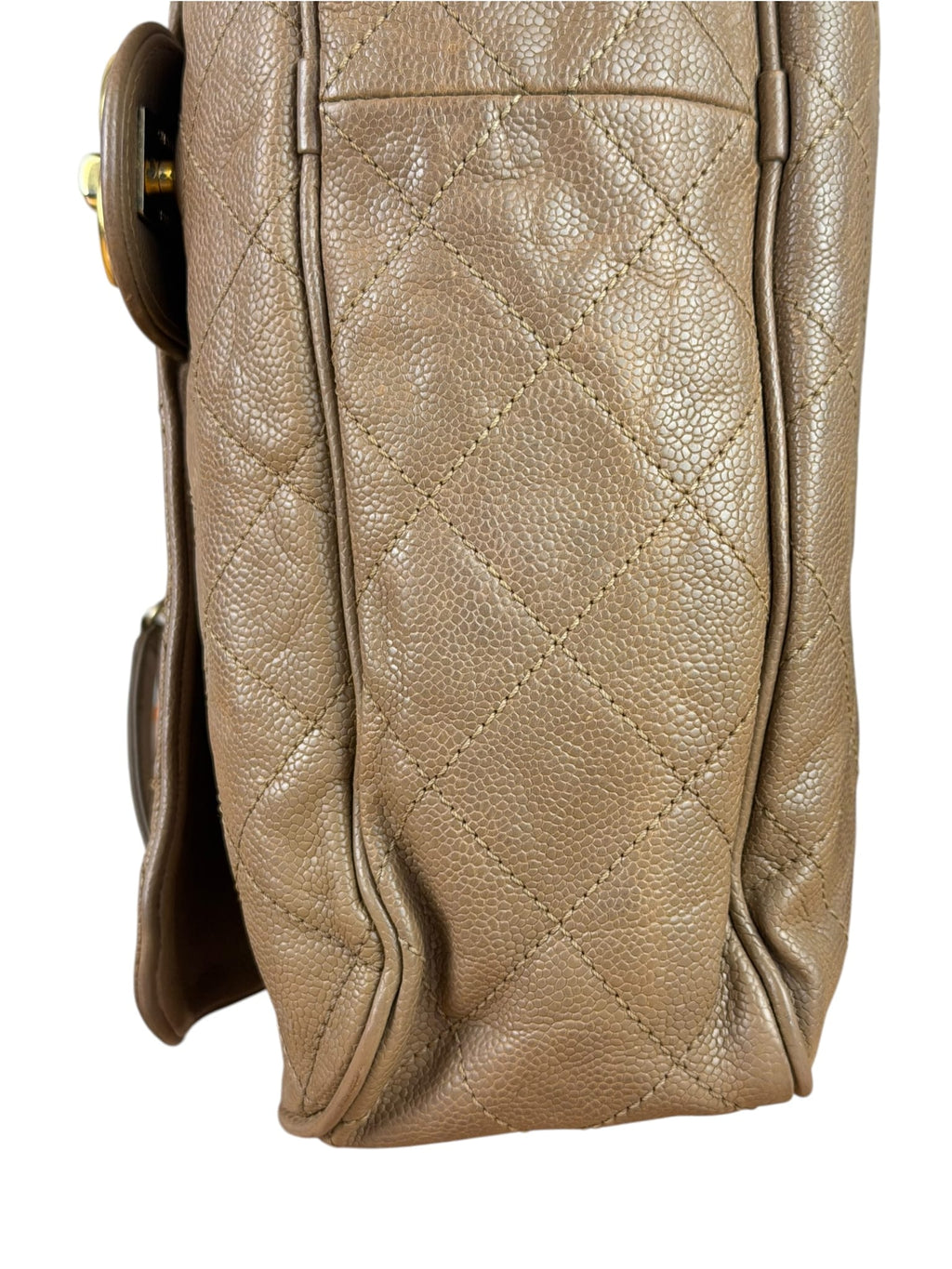 Chanel Brown Caviar Jumbo Easy Flap 2012