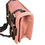 Chanel Pink Mini Boy Brick Chain Flap Bag 2013
