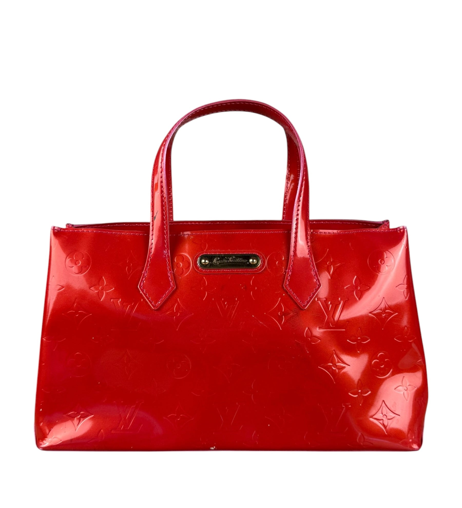 Louis Vuitton Vintage Monogram Vernis Wilshire PM Sunset