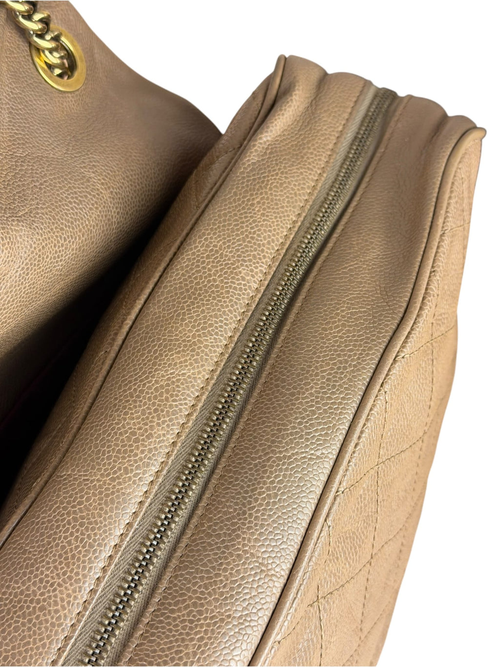 Chanel Brown Caviar Jumbo Easy Flap 2012