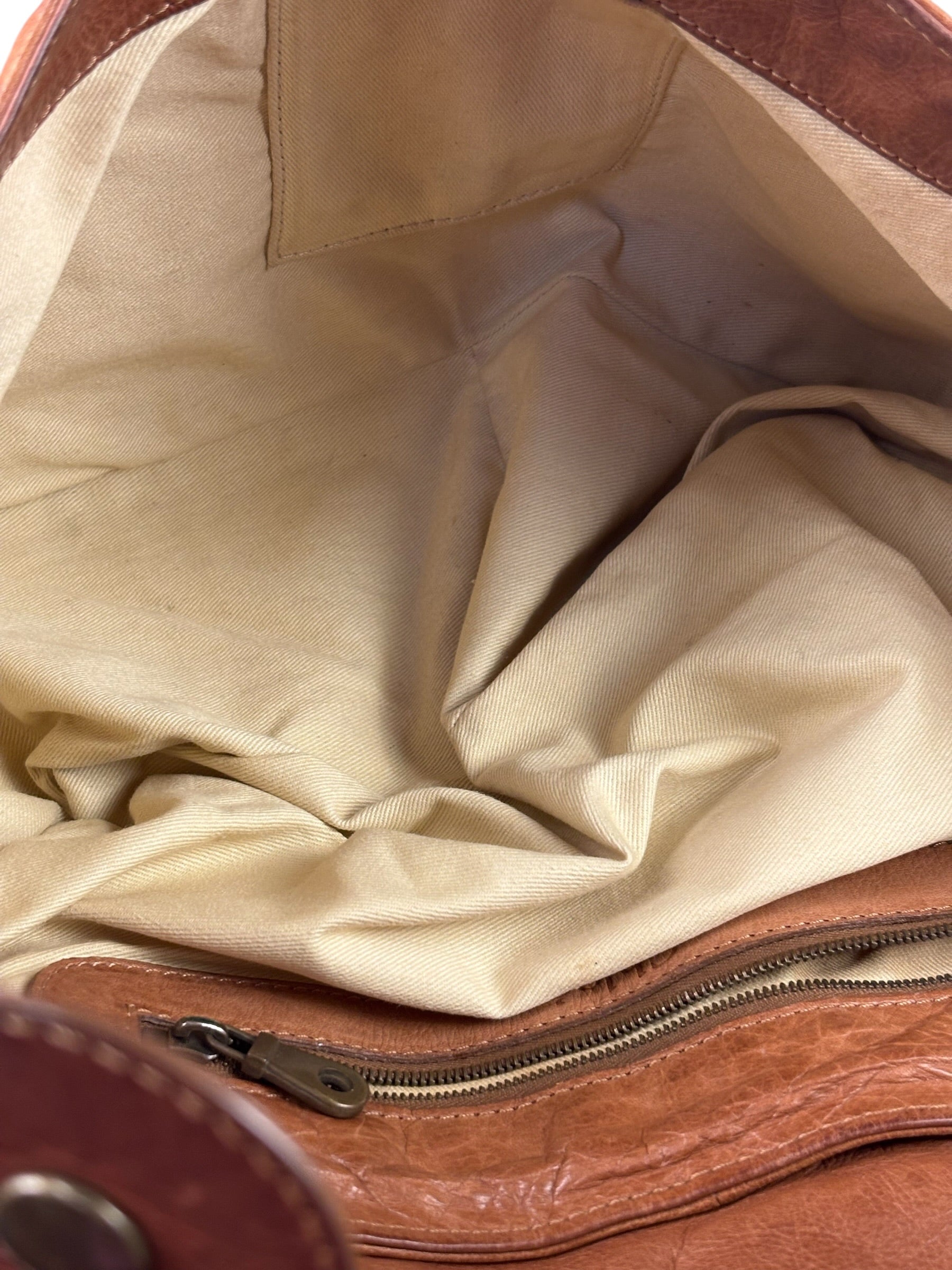 Chloe Brown Silverado Messenger Bag