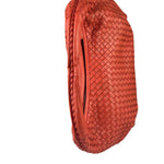 Bottega Veneta Orange Intrecciato Hobo Bag
