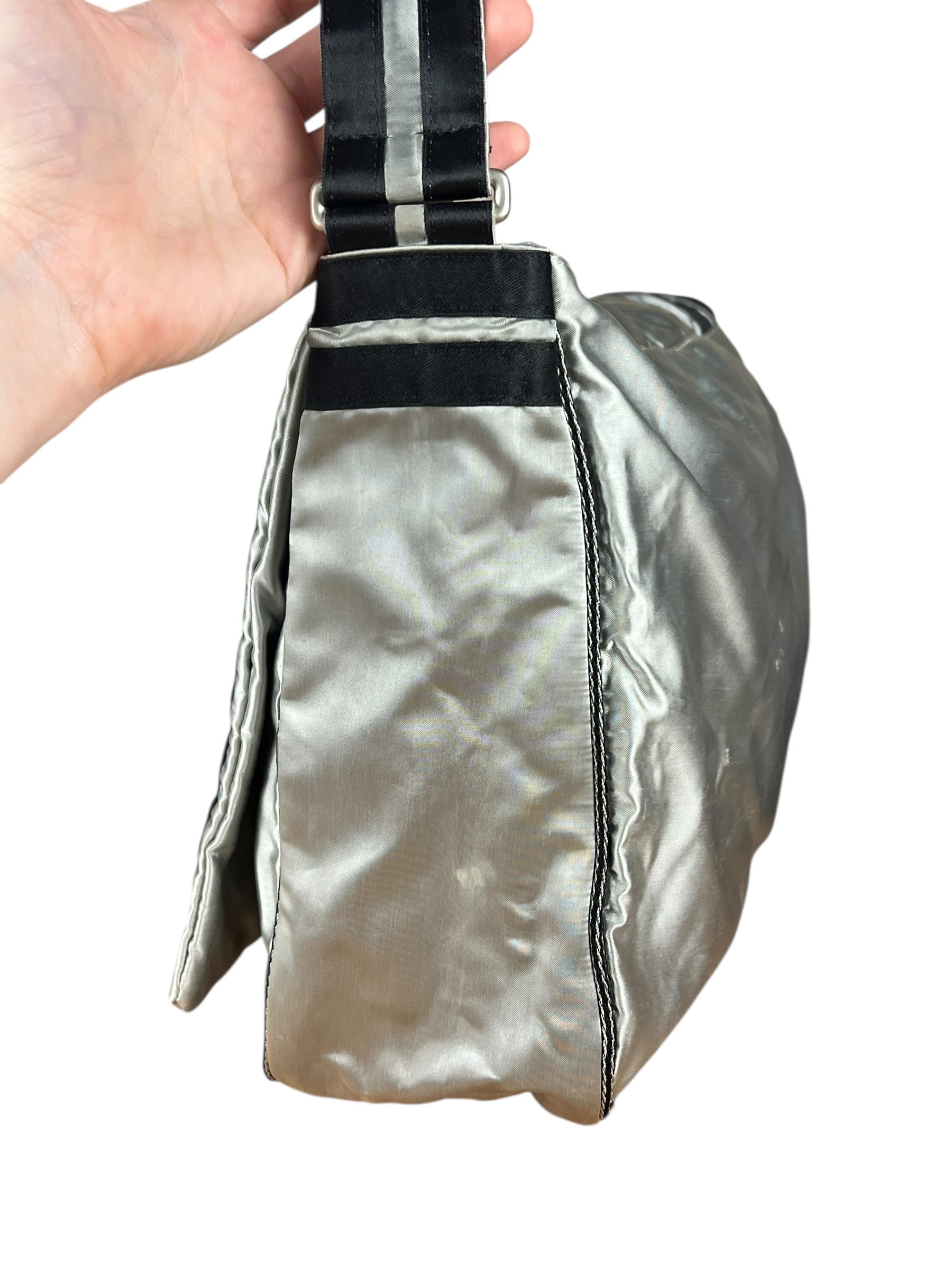 Chanel Sports Line Satin Messenger Bag