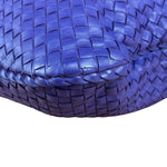 Bottega Veneta Purple Intrecciato Hobo Bag