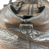 Bottega Veneta Vintage Black Leather Cervo Cocker Hobo Bag