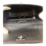 Chanel Vintage Black Quilted Leather Flap Bag 1996