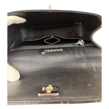 Chanel Vintage Black Quilted Leather Flap Bag 1996