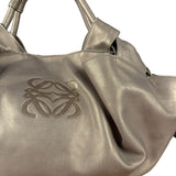 Loewe Metallic Beige Nappa Aire Handbag