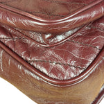 YSL Maroon Leather M Niki Shoulder Bag