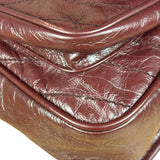 YSL Maroon Leather M Niki Shoulder Bag