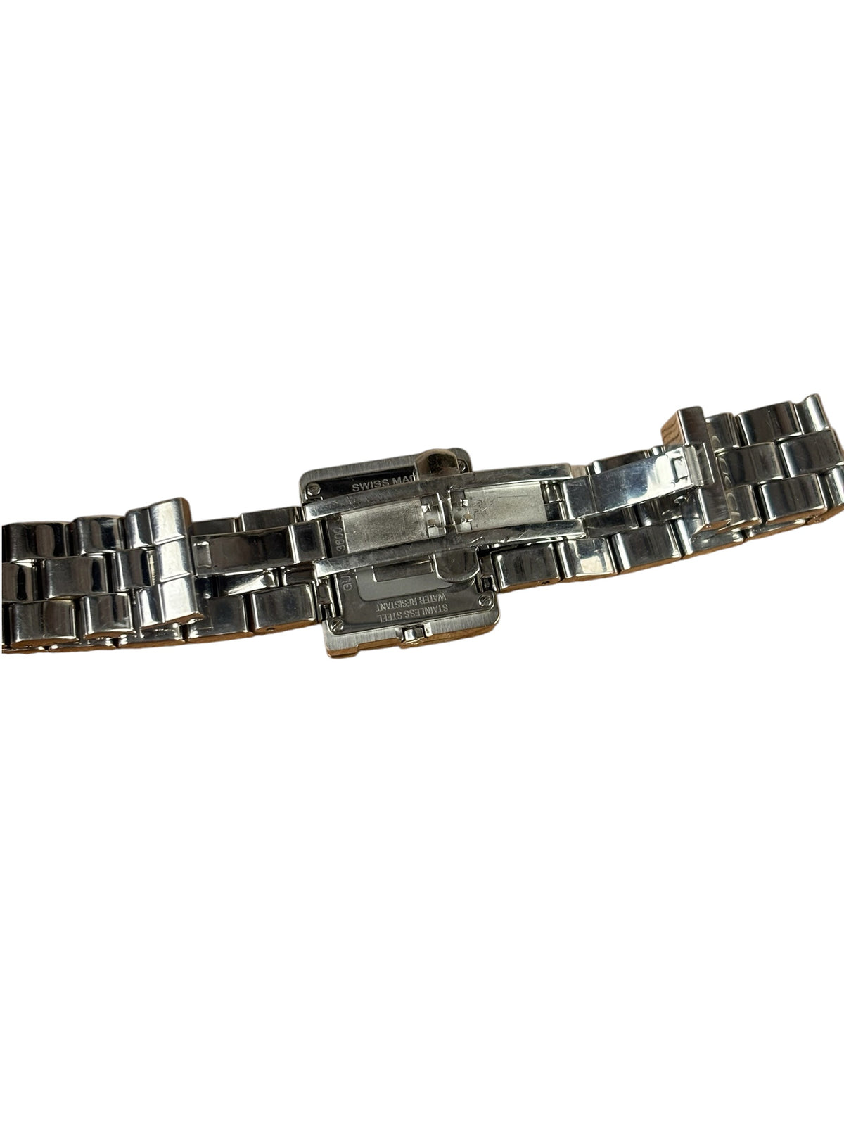 Gucci 3600J Blue G-Shape Dial Stainless Steel