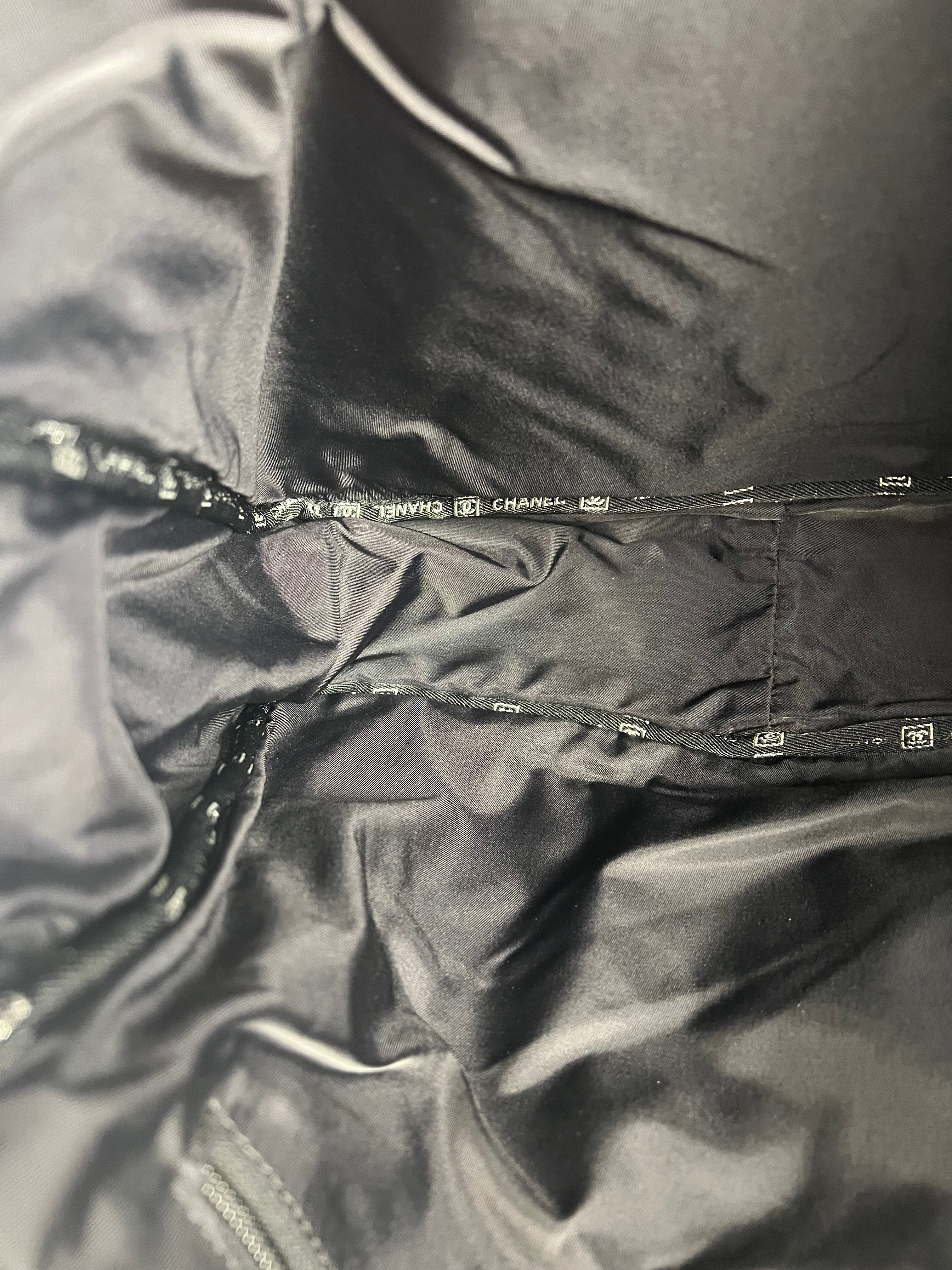 Chanel Sports Line Satin Messenger Bag