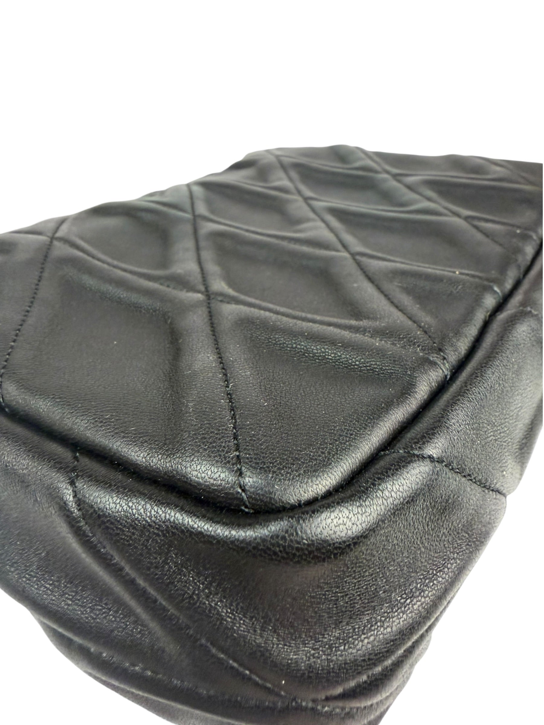 Coach Black Nappa Leather Tabby Shoulder Bag