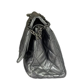 Chanel Metallic Silver Quilted Leather 2.55 Reissue Double Flap Bag 2008