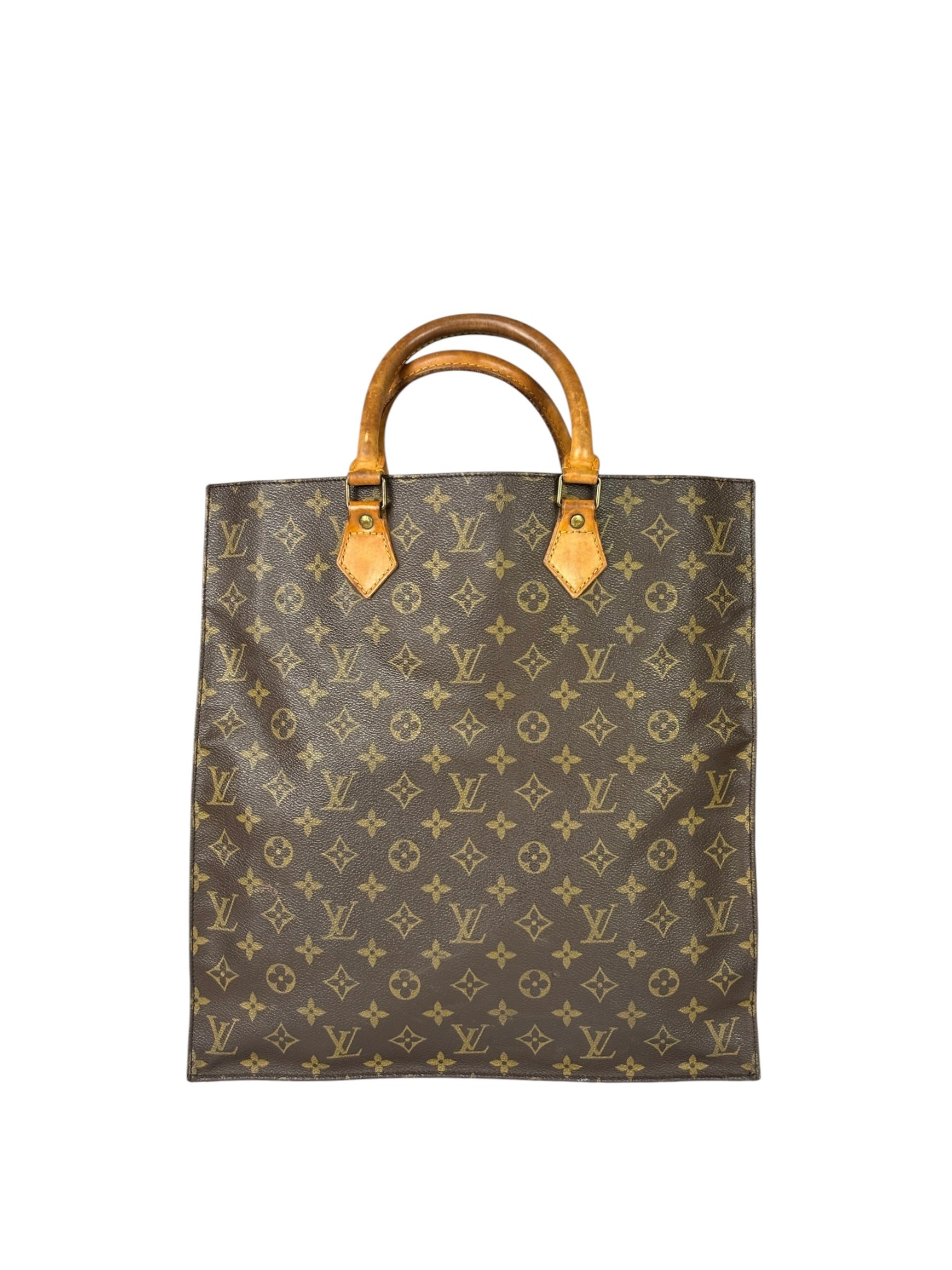 Louis Vuitton Monogram Sac Plat Tote Bag